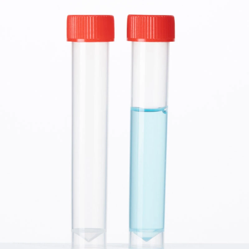 Empty Sample Transport Tube Disposable Sample Collection Tubes for Hospotial Clinic