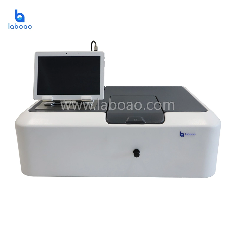 Double Beam UV Vis Spectrophotometer with PC Analysis Software