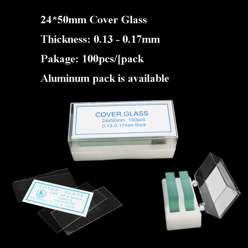 Microscope Slides Cover Glass Multi-Specification